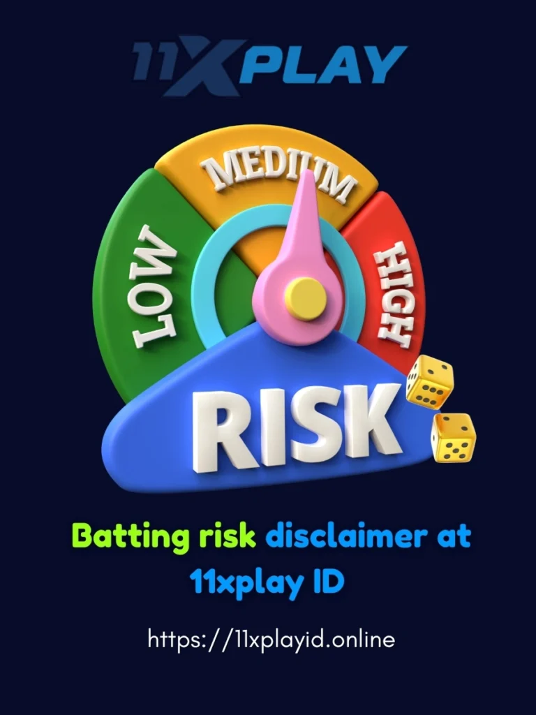 Gaming & Betting Risk Disclaimer at 11x Play ID Online